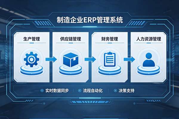 制造企业ERP管理系统定制开发